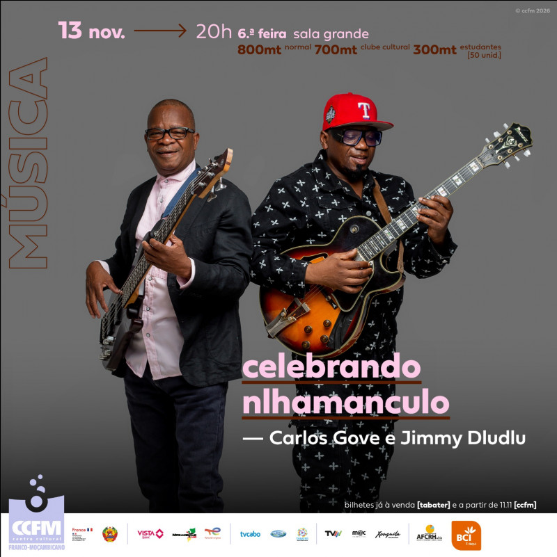 Música | CELEBRANDO NLHAMANCULO | Carlos Gove e Jimmy Dludlu