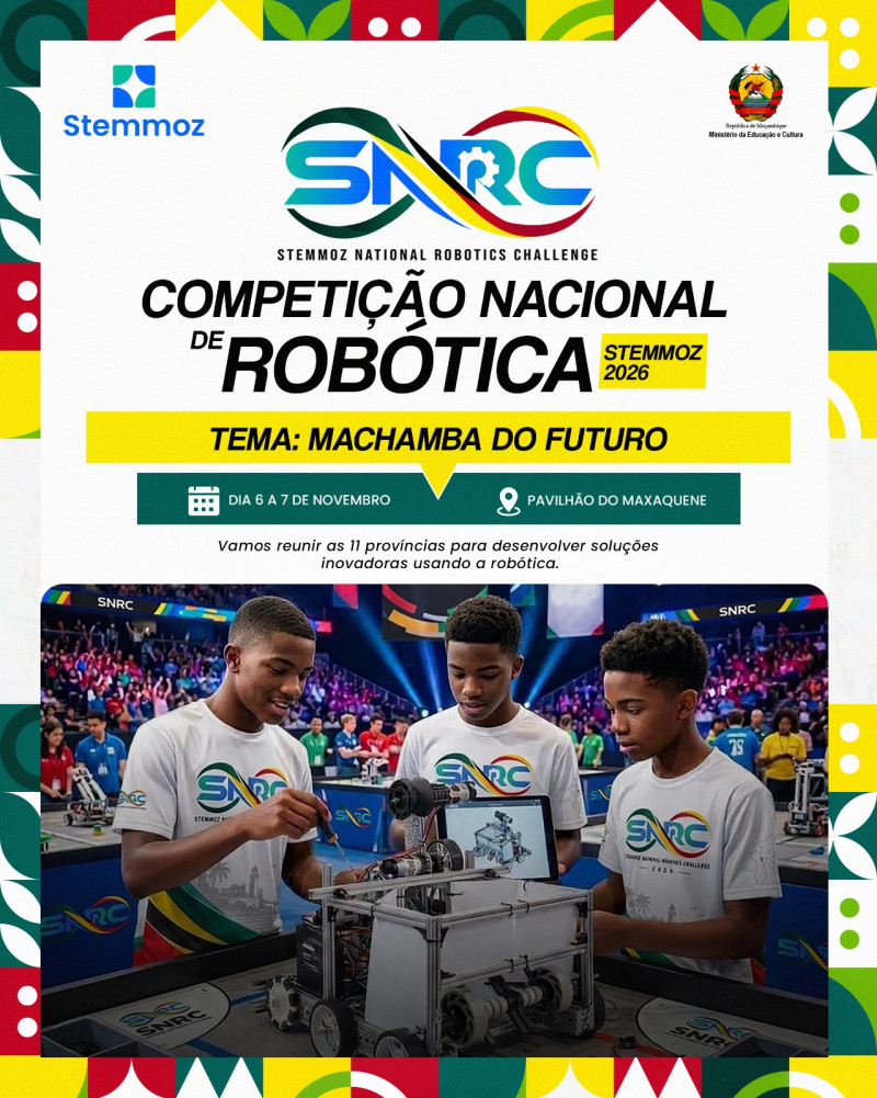 COMPETIÇÃO NACIONAL DE ROBÓTICA - Stemmoz 2026