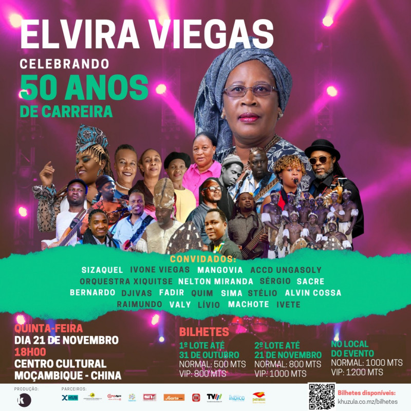 ELVIRA VIEGAS - 50 ANOS DE CARREIRA