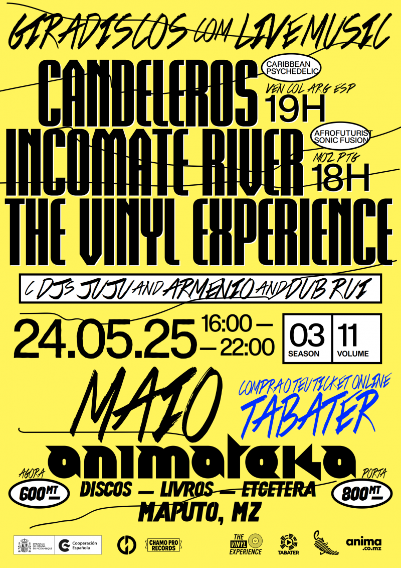 Giradiscos c/ Candeleros e Incomate River