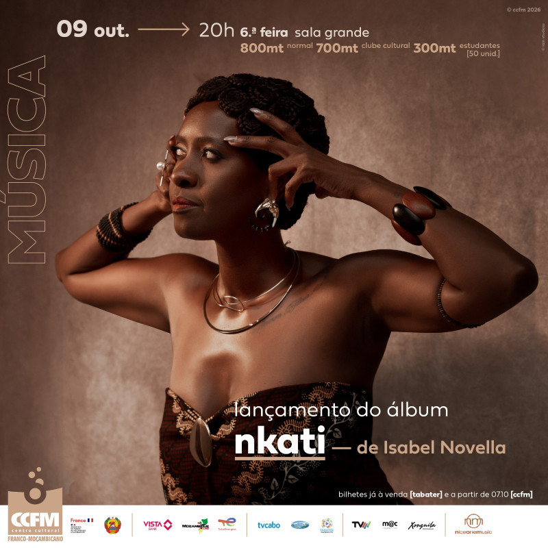 Música | Lançamento do álbum "NKATI", de Isabel Novella