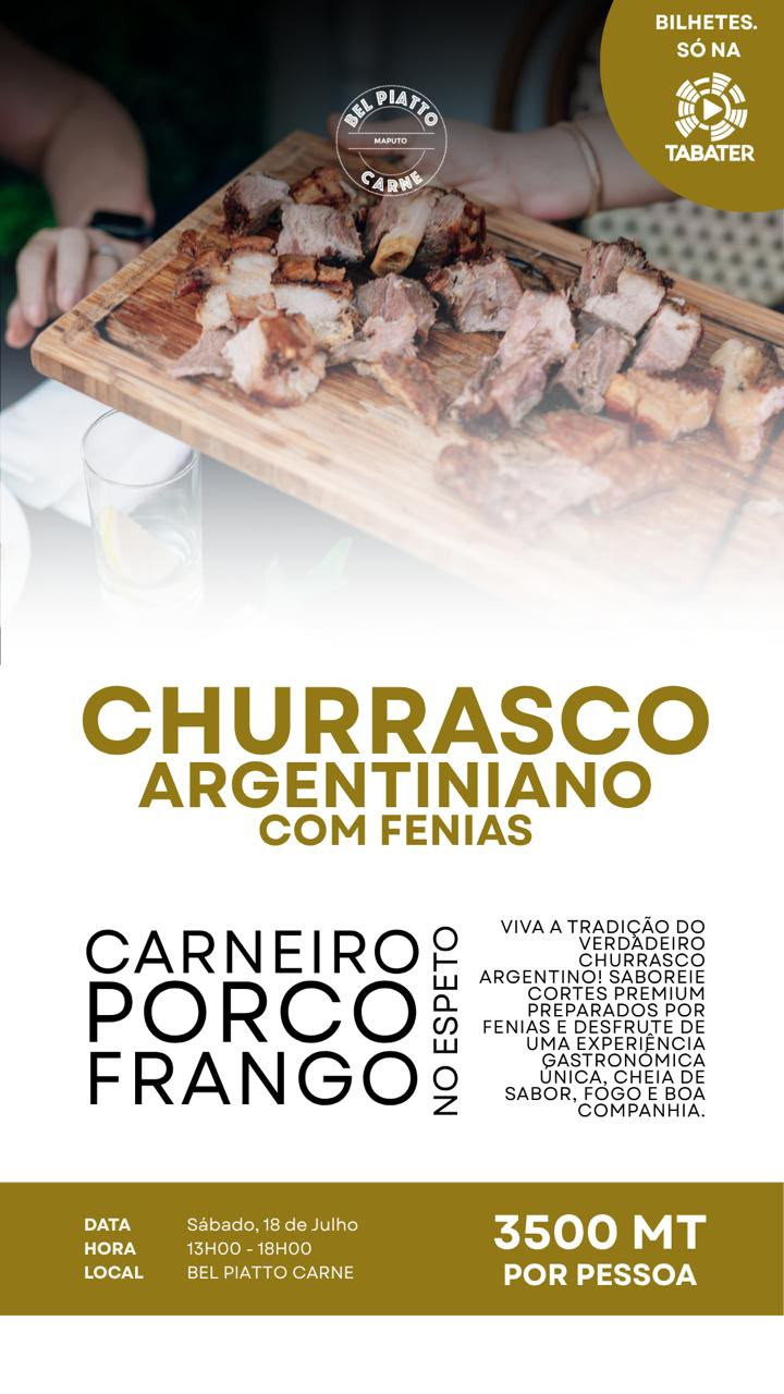 CHURRASCO ARGENTINO - com Fenias