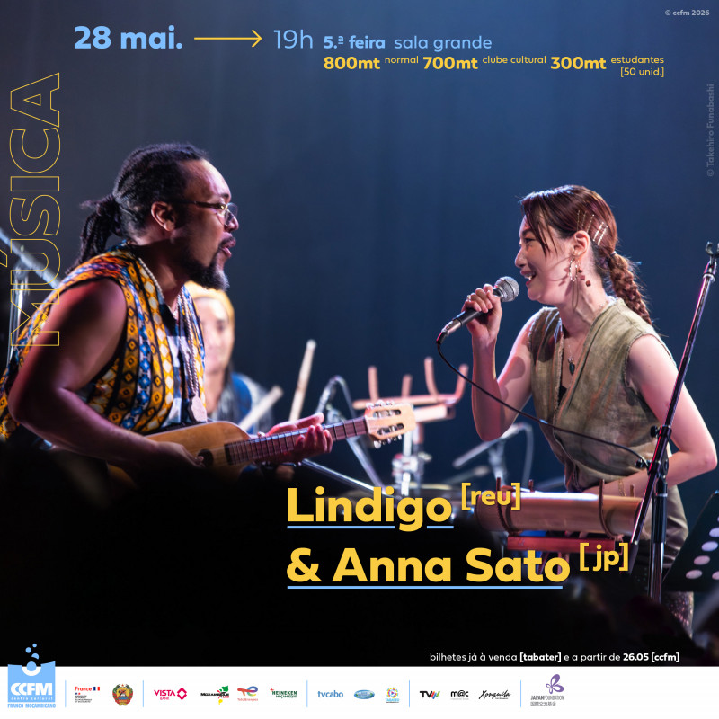 Música | Lindigo (REU) & Anna Sato (JP)