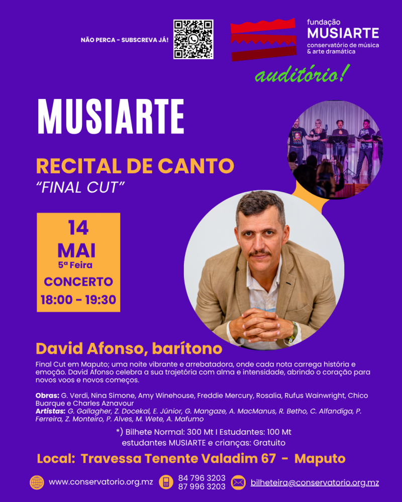 FINAL CUT - David Afonso, barítono