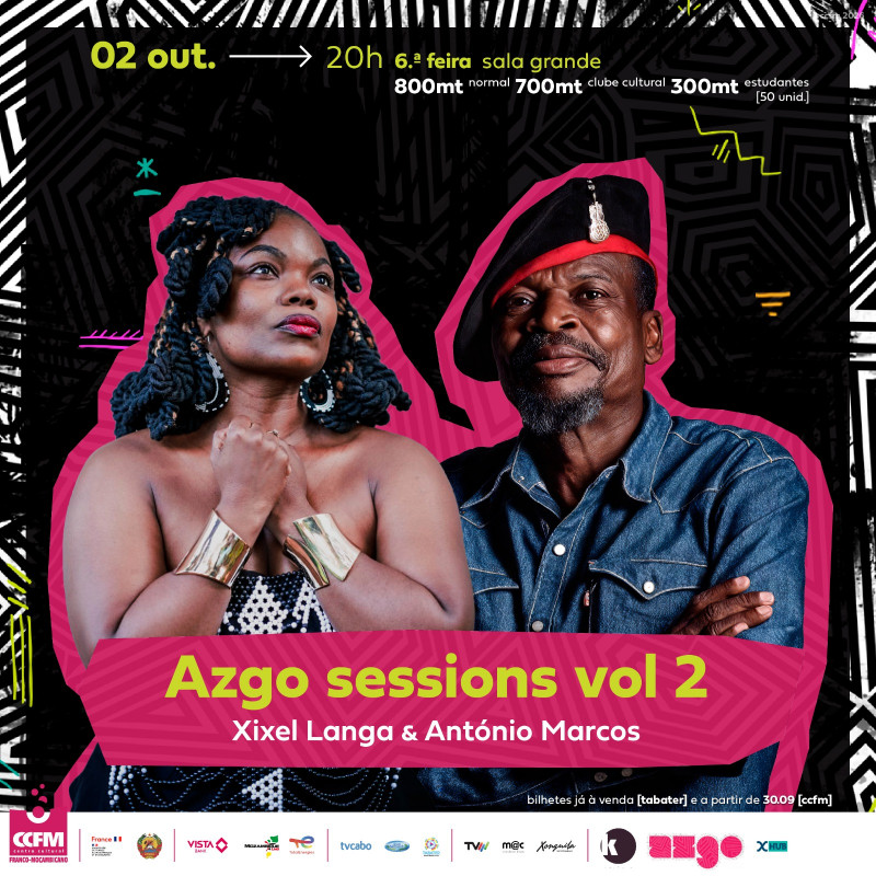 Música | AZGO SESSIONS VOL. 2 | Xixel Langa & António Marcos