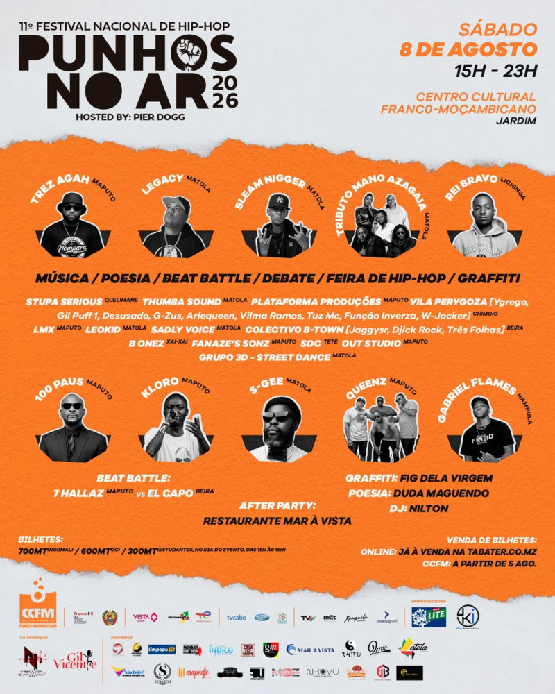 11º Festival Nacional de Hip-Hop PUNHOS NO AR